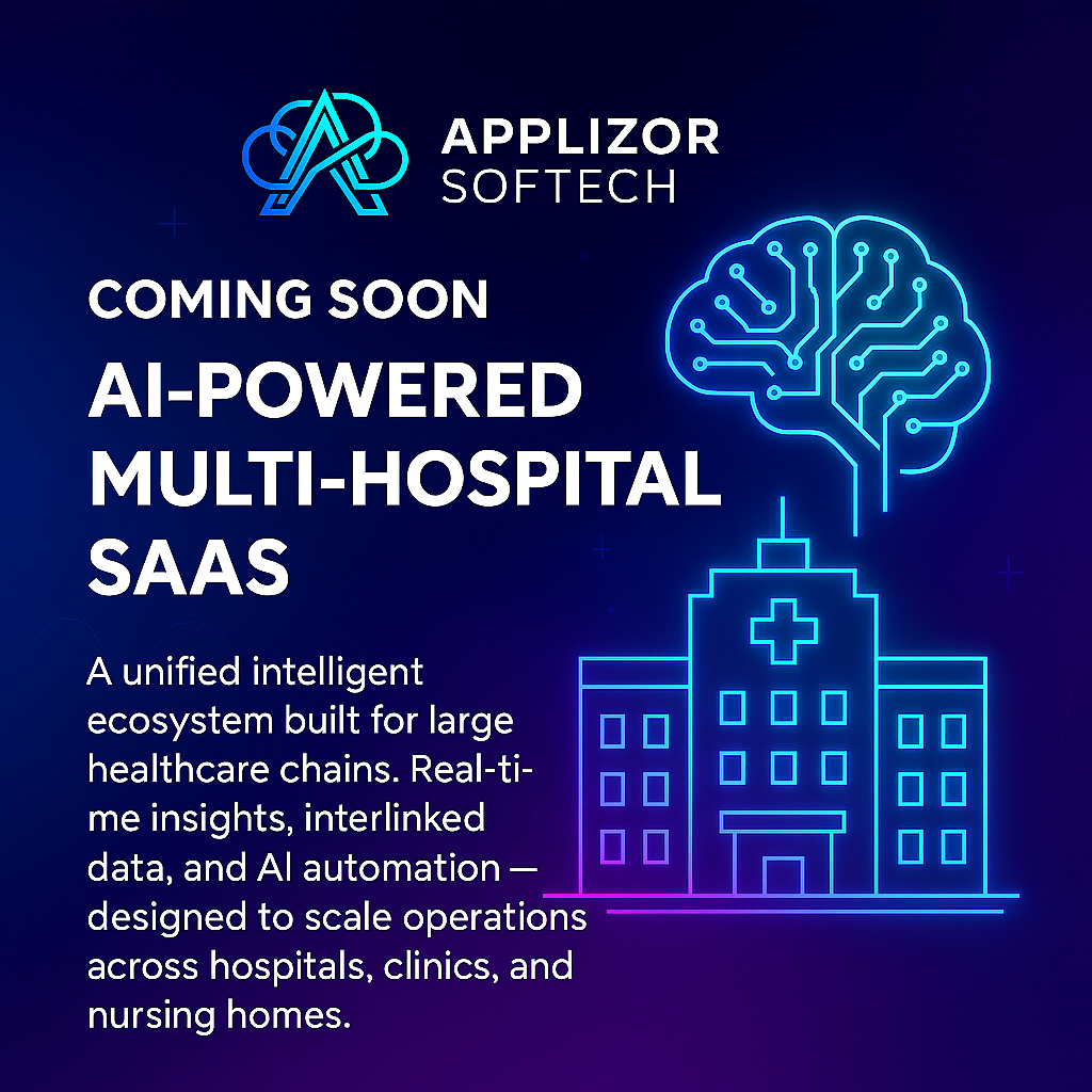 AI Powered Multi Hospital SaaS, Multi Hospital Management Software, Hospital Chain Management System, Healthcare SaaS Platform, AI Hospital Management Software, Multi Branch Hospital Software, Healthcare Automation System